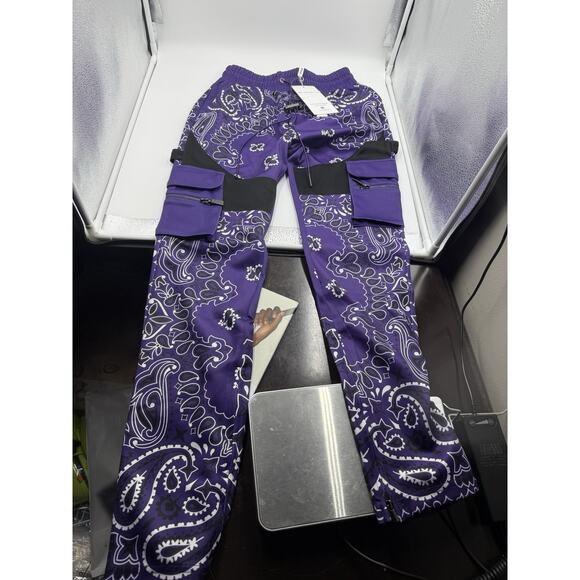 Size 34 Guapi Designer Joggers Purple 1 Of 100 - Picture 2 of 6